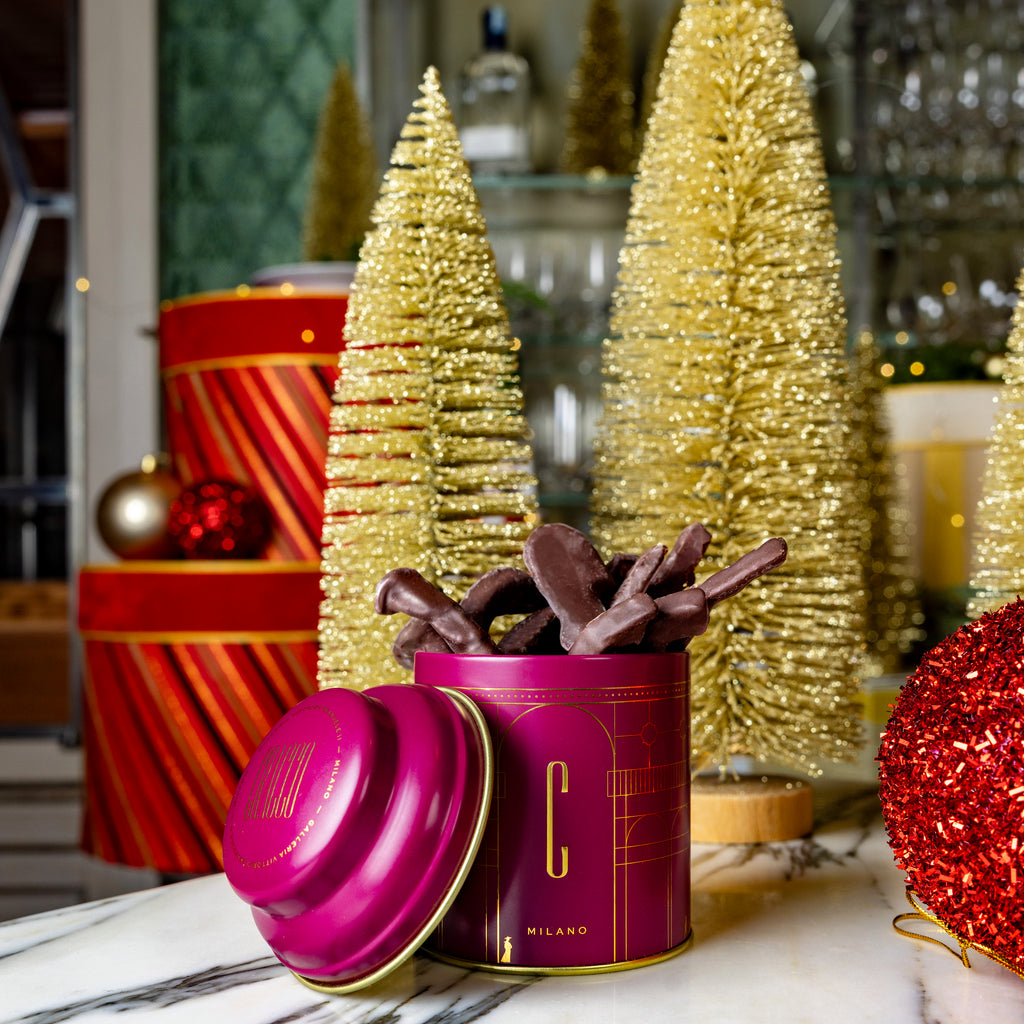 Scorzette di Arancia ricoperta di cioccolato fondente