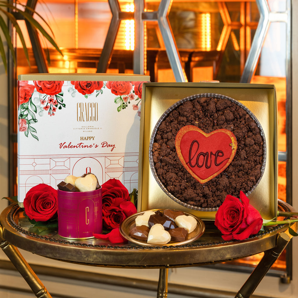 Delizia al cioccolato e Cuori di San Valentino